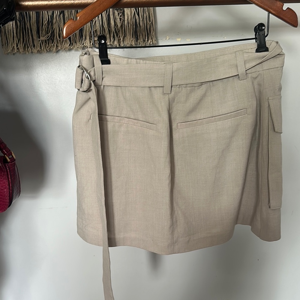 Abercrombie & Fitch Tan Mini Skirt - Picture 3 of 5